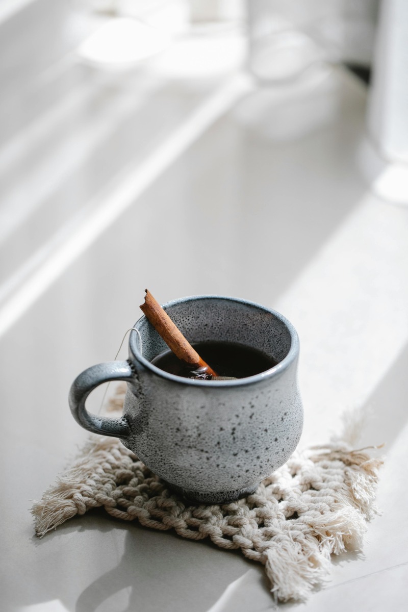 Tasse steinfarben