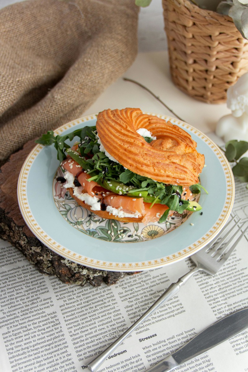 Lachsbagel